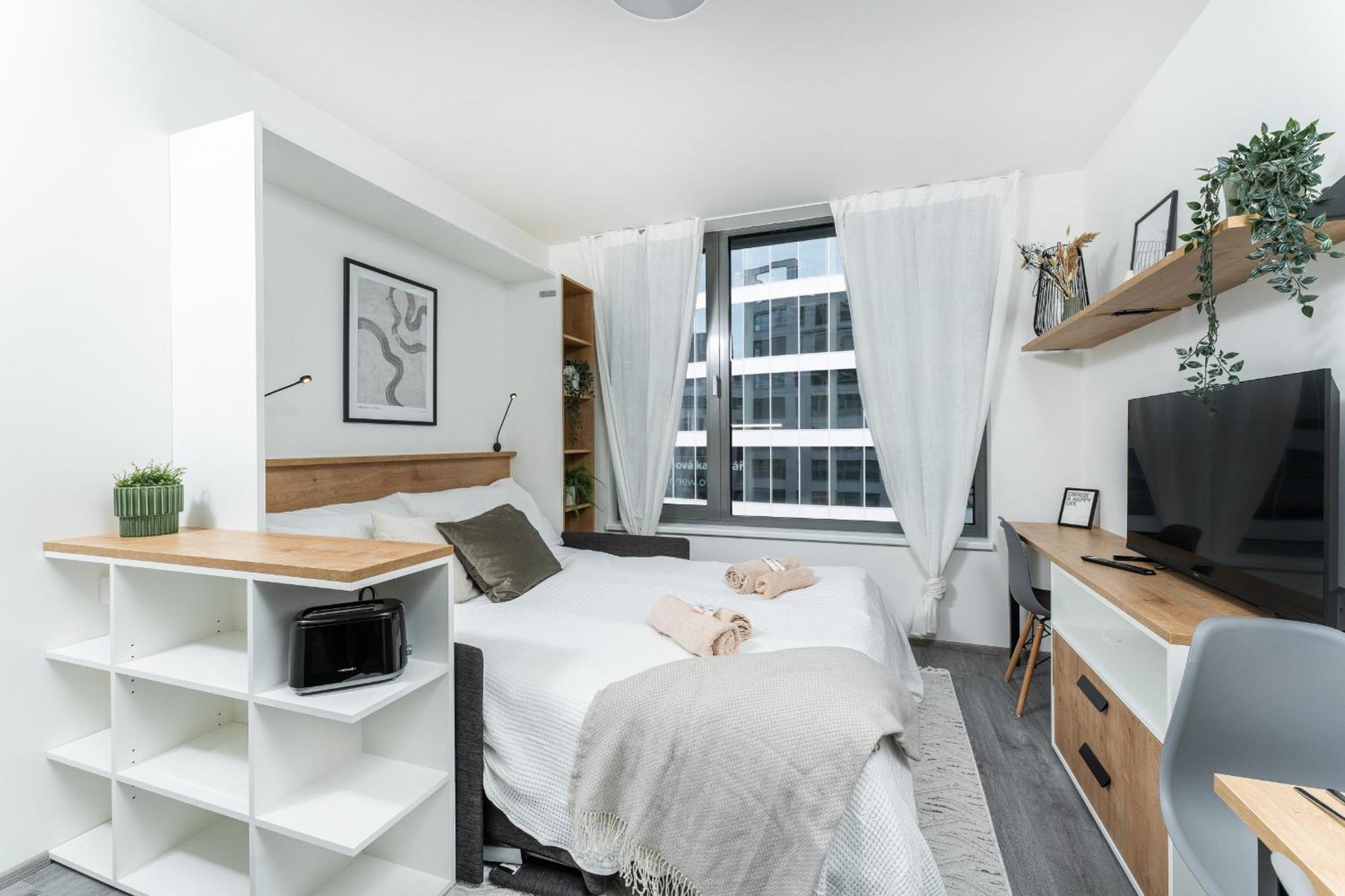 Mymozart Apartments Prague By Rentero Property Bagian luar foto