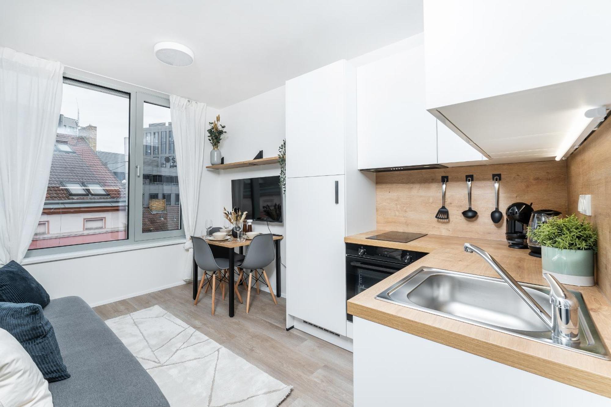 Mymozart Apartments Prague By Rentero Property Bagian luar foto